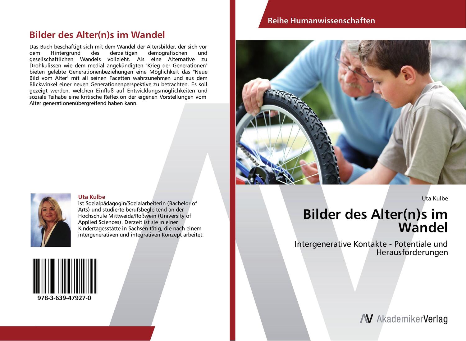 Cover: 9783639479270 | Bilder des Alter(n)s im Wandel | Uta Kulbe | Taschenbuch | Paperback