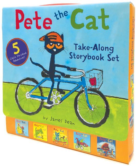 Cover: 9780062404473 | Pete the Cat Take-Along Storybook Set: 5-Book 8x8 Set | Dean (u. a.)