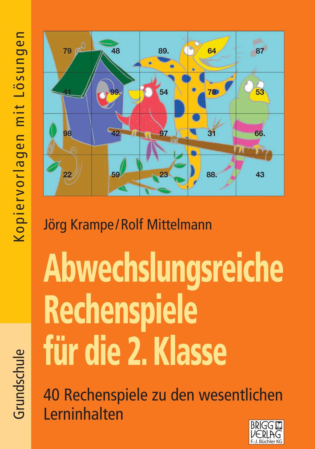 Cover: 9783956603402 | Abwechslungsreiche Rechenspiele für die 2. Klasse | Krampe (u. a.)