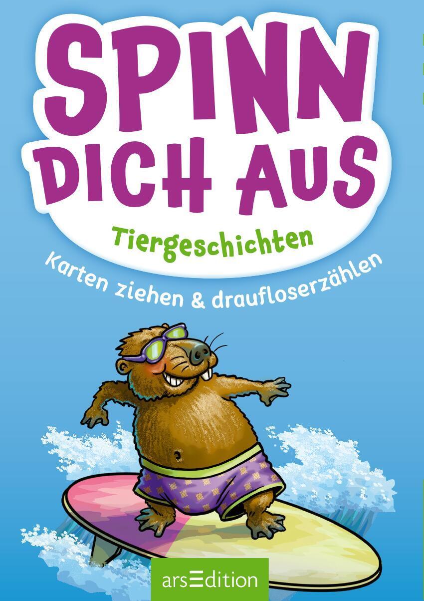 Bild: 4014489133292 | Spinn dich aus - Tiergeschichten | Karten ziehen &amp; draufloserzählen