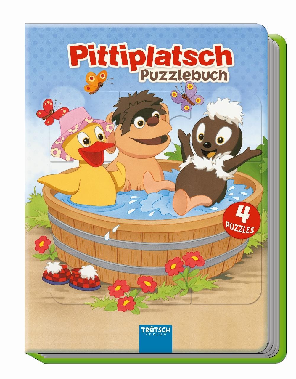 Cover: 9783957748300 | Puzzlebuch Pittiplatsch | Beschäftigungsbuch Entdeckerbuch Puzzlebuch