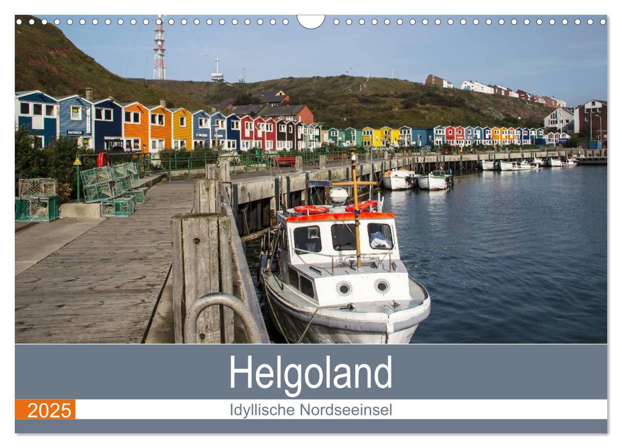 Cover: 9783435730766 | Helgoland - idyllische Nordseeinsel (Wandkalender 2025 DIN A3...