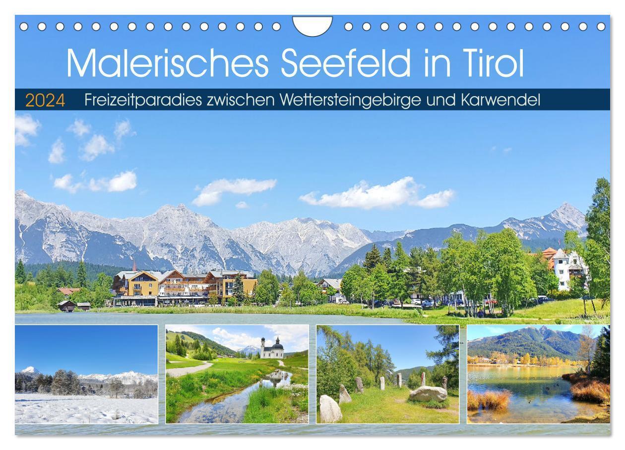 Cover: 9783675974241 | Malerisches Seefeld in Tirol (Wandkalender 2024 DIN A4 quer),...
