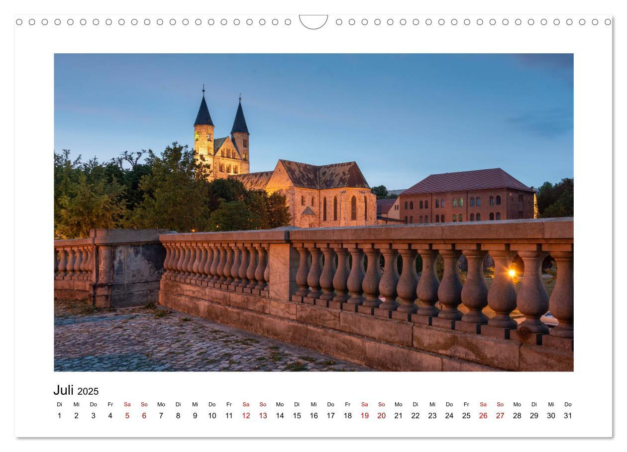 Bild: 9783435204243 | Blue Times - Magdeburg (Wandkalender 2025 DIN A3 quer), CALVENDO...