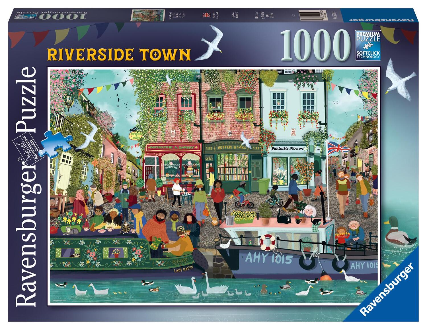 Cover: 4005556175543 | Riverside Town 1000 Teile | Stück | 17554 | Deutsch | 2024