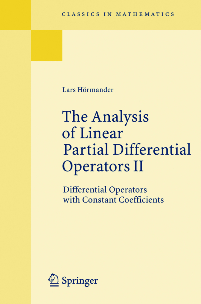 Cover: 9783540225164 | The Analysis of Linear Partial Differential Operators II | Hörmander