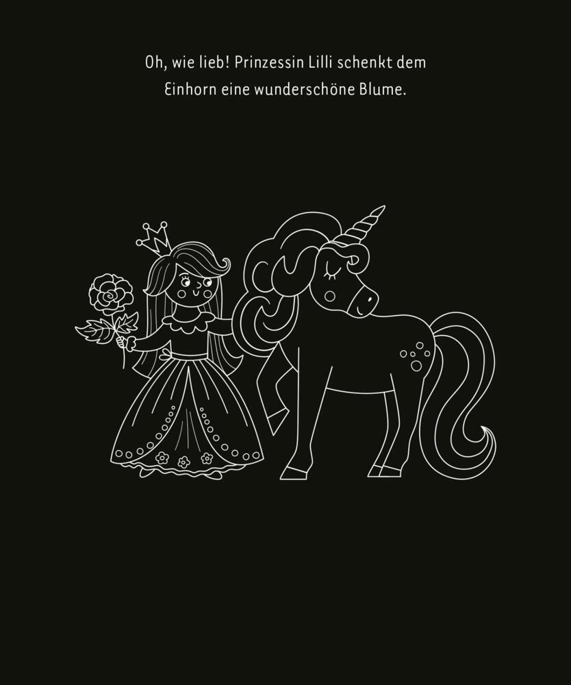 Bild: 9783845853833 | Mein leuchtendes Einhorn-Kritzkratz-Buch | Mit starken Leucht-Effekten