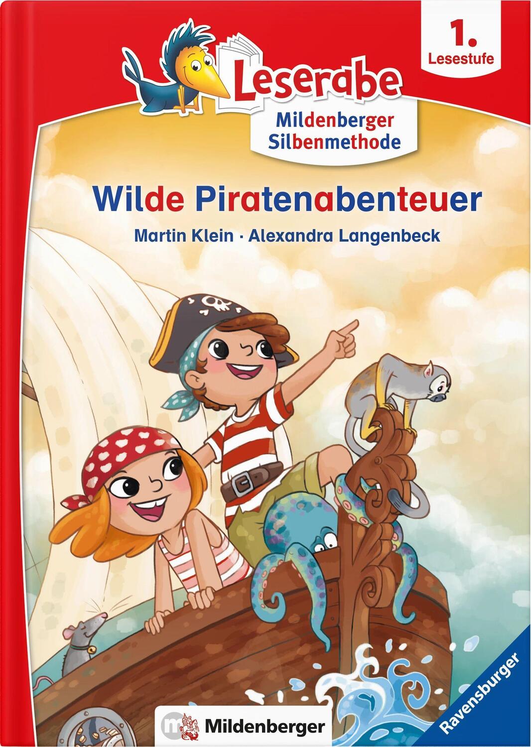 Cover: 9783619146352 | Leserabe - Wilde Piratenabenteuer | Lesestufe 1 | Martin Klein (u. a.)