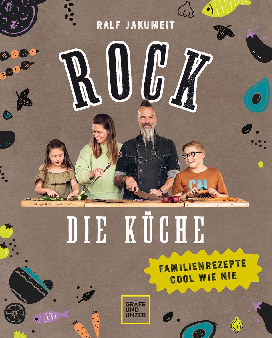 Cover: 9783833879876 | Rock die Küche | Familienrezepte cool wie nie | Ralf Jakumeit | Buch