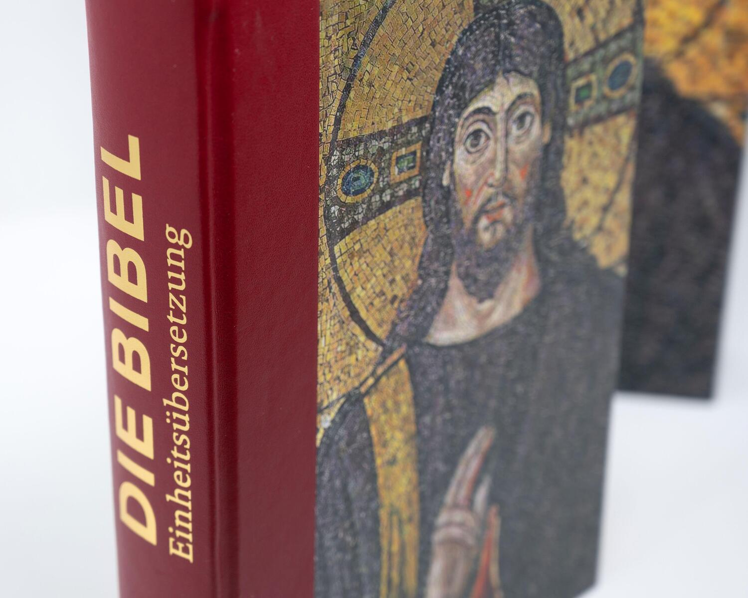 Bild: 9783920609966 | Die Bibel | Einheitsübersetzung mit Bildern von Mosaiken aus Ravenna