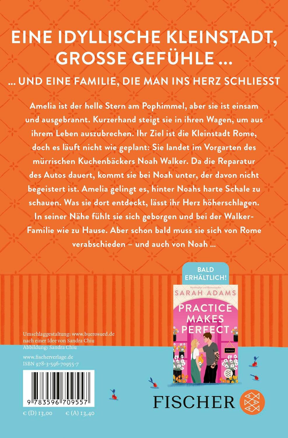 Rückseite: 9783596709557 | When in Rome | Sarah Adams | Taschenbuch | 400 S. | Deutsch | 2024