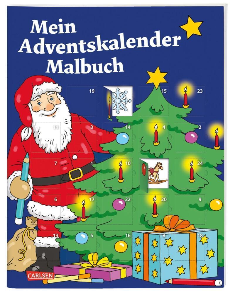 Cover: 9783551190918 | Mein Adventskalender-Malbuch | Hendrik Kranenberg | Taschenbuch | 2021