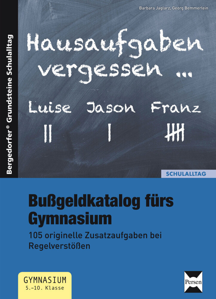 Cover: 9783403233961 | Bußgeldkatalog fürs Gymnasium | Barbara Jaglarz (u. a.) | Broschüre