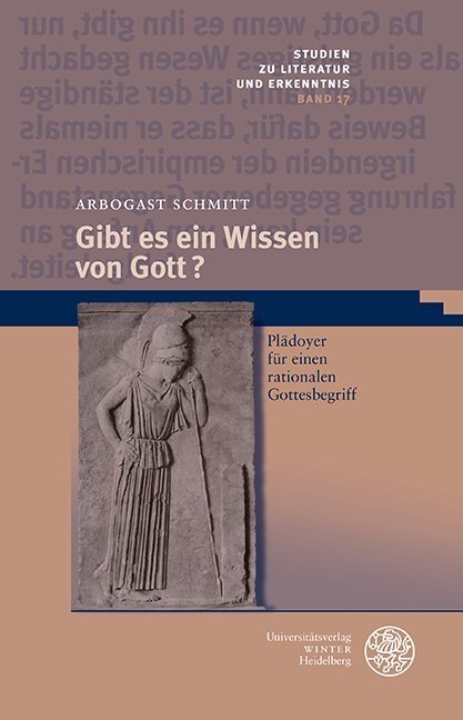 Cover: 9783825346126 | Gibt es ein Wissen von Gott? | Arbogast Schmitt | Buch | 2019