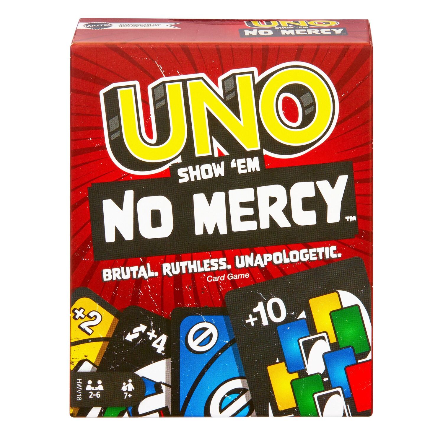 Cover: 194735220809 | UNO No Mercy | Stück | HWV18 | Deutsch | 2024 | Mattel