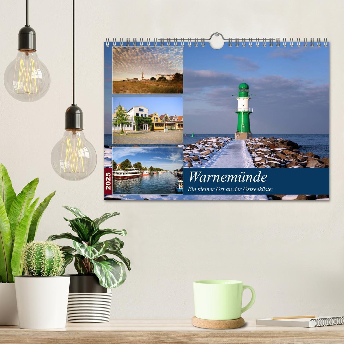 Bild: 9783435663774 | Urlaub in Warnemünde (Wandkalender 2025 DIN A4 quer), CALVENDO...