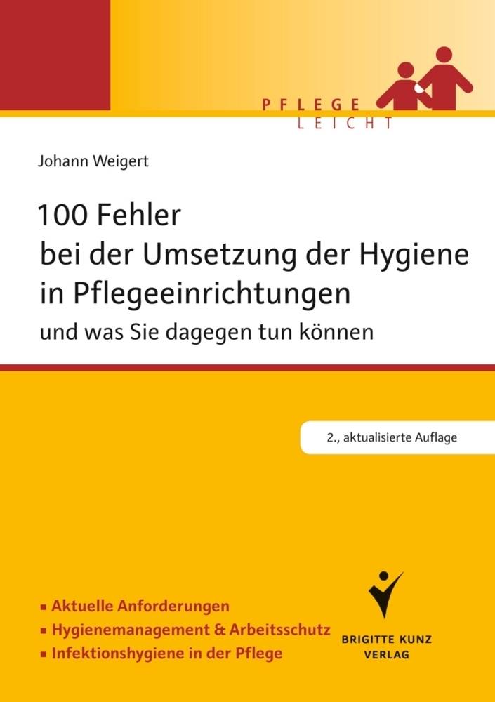 Cover: 9783899938180 | 100 Fehler bei der Umsetzung der Hygiene in Pflegeeinrichtungen | Buch