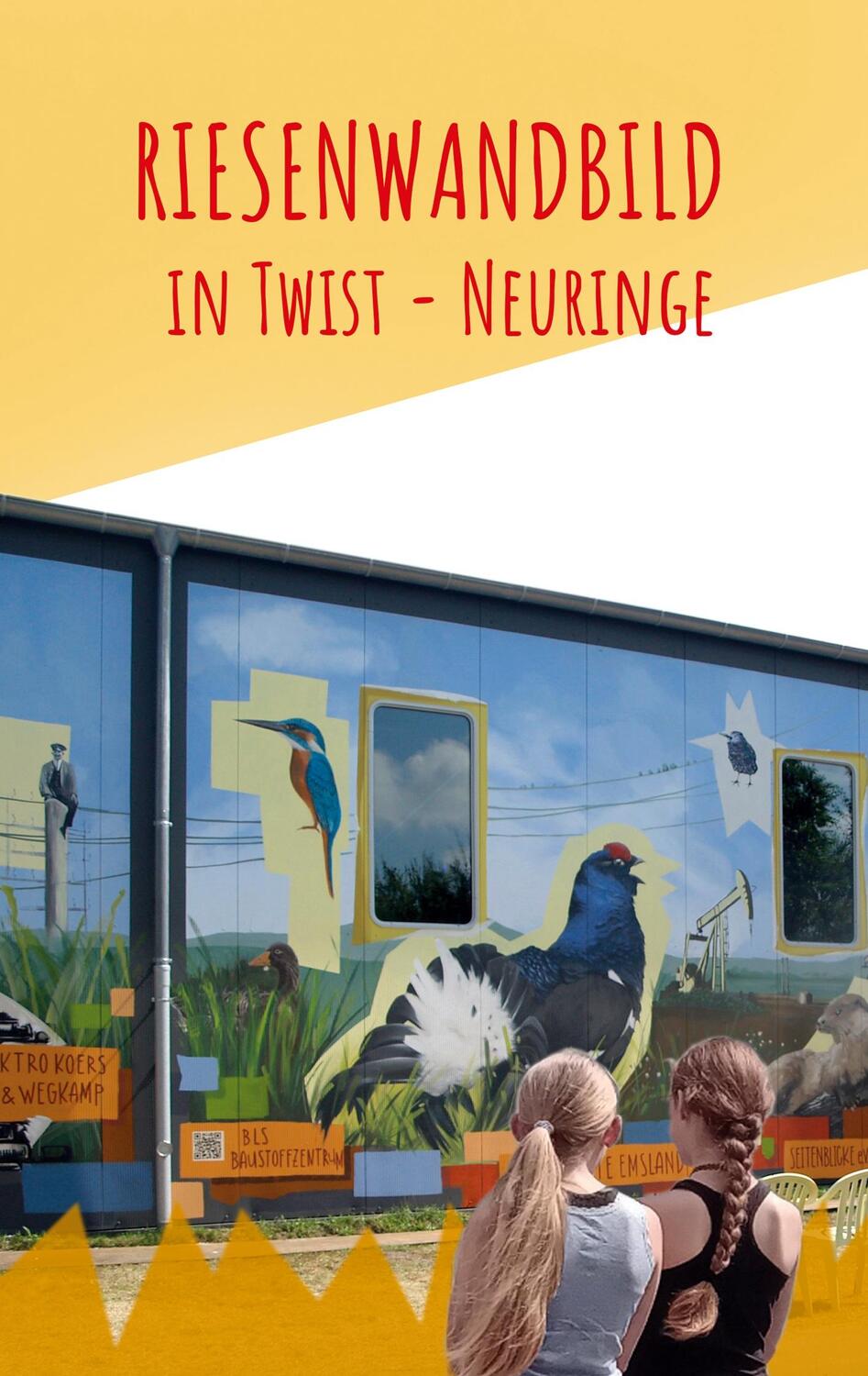 Cover: 9783756887873 | RIESENWANDBILD IN TWIST NEURINGE | Urbane Kunst im ländlichen Raum