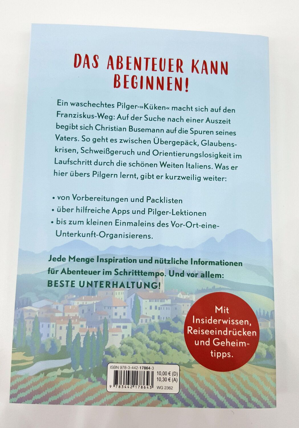 Bild: 9783442178643 | Easy nach Assisi | Pilgern für Einsteiger | Christian Busemann | Buch