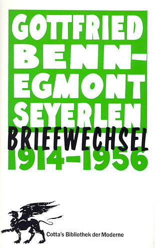 Cover: 9783608932690 | Briefwechsel 1914-1956 (Cotta's Bibliothek der Moderne, Bd.) | Buch