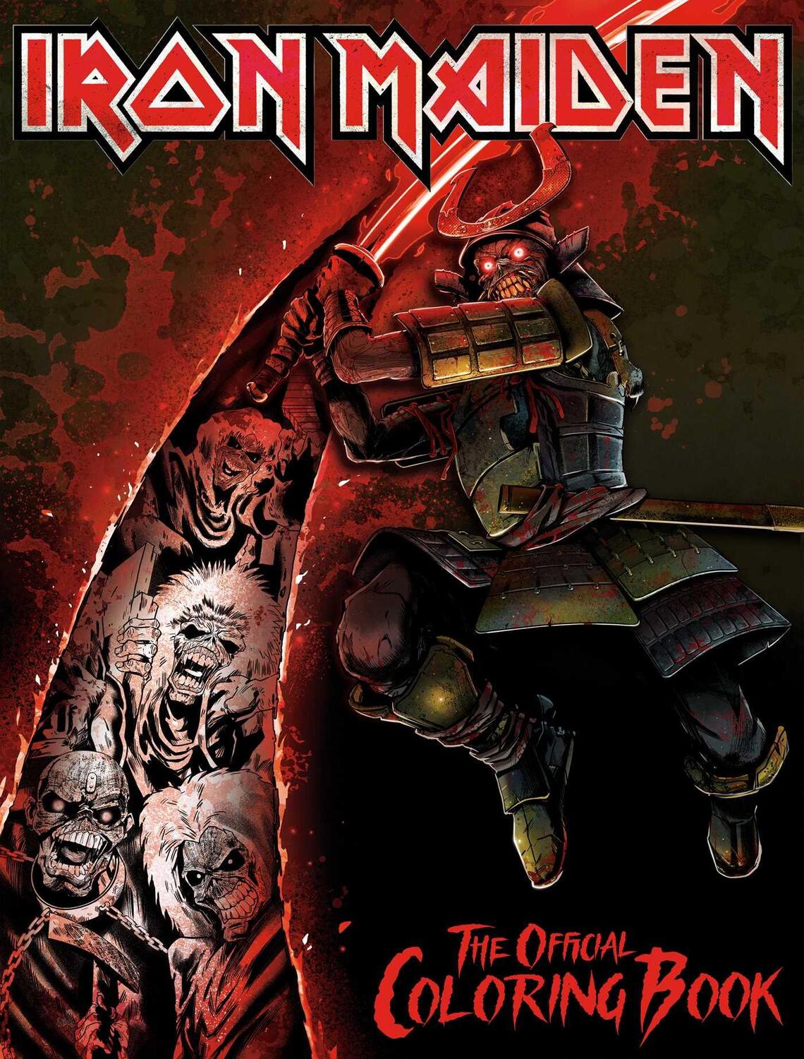 Cover: 9781970047172 | Iron Maiden: The Official Coloring Book | David Calcano | Taschenbuch
