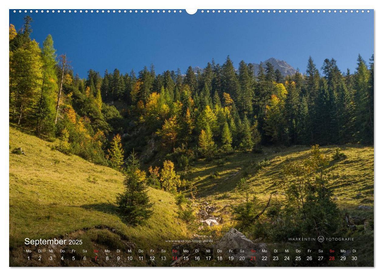 Bild: 9783435613977 | Großer Ahornboden - Europas großer Ahornwald (Wandkalender 2025 DIN...