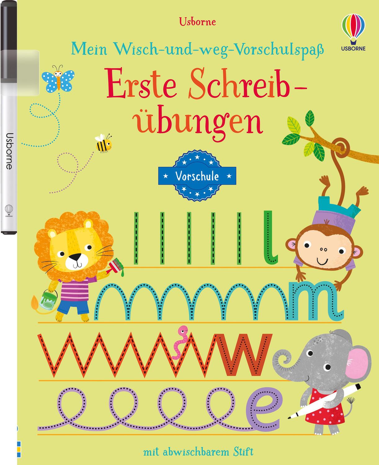Cover: 9781789415339 | Mein Wisch-und-weg-Vorschulspaß: Erste Schreibübungen | Greenwell
