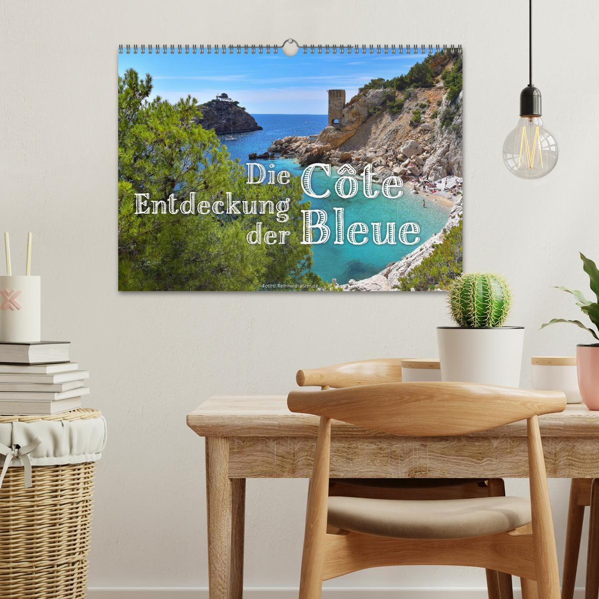 Bild: 9783383967580 | Die Entdeckung der Côte Bleue (Wandkalender 2025 DIN A3 quer),...