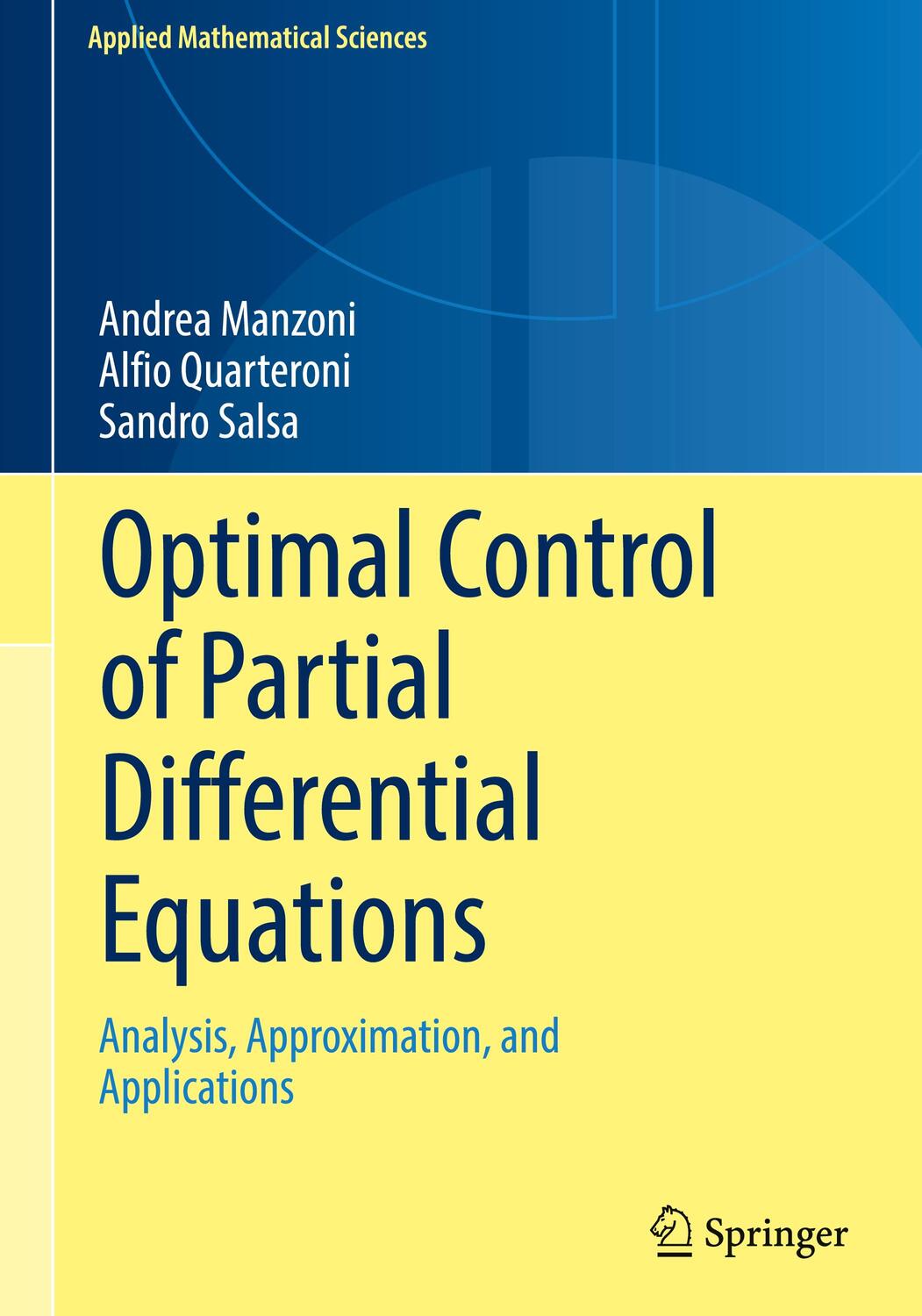 Cover: 9783030772253 | Optimal Control of Partial Differential Equations | Manzoni (u. a.)