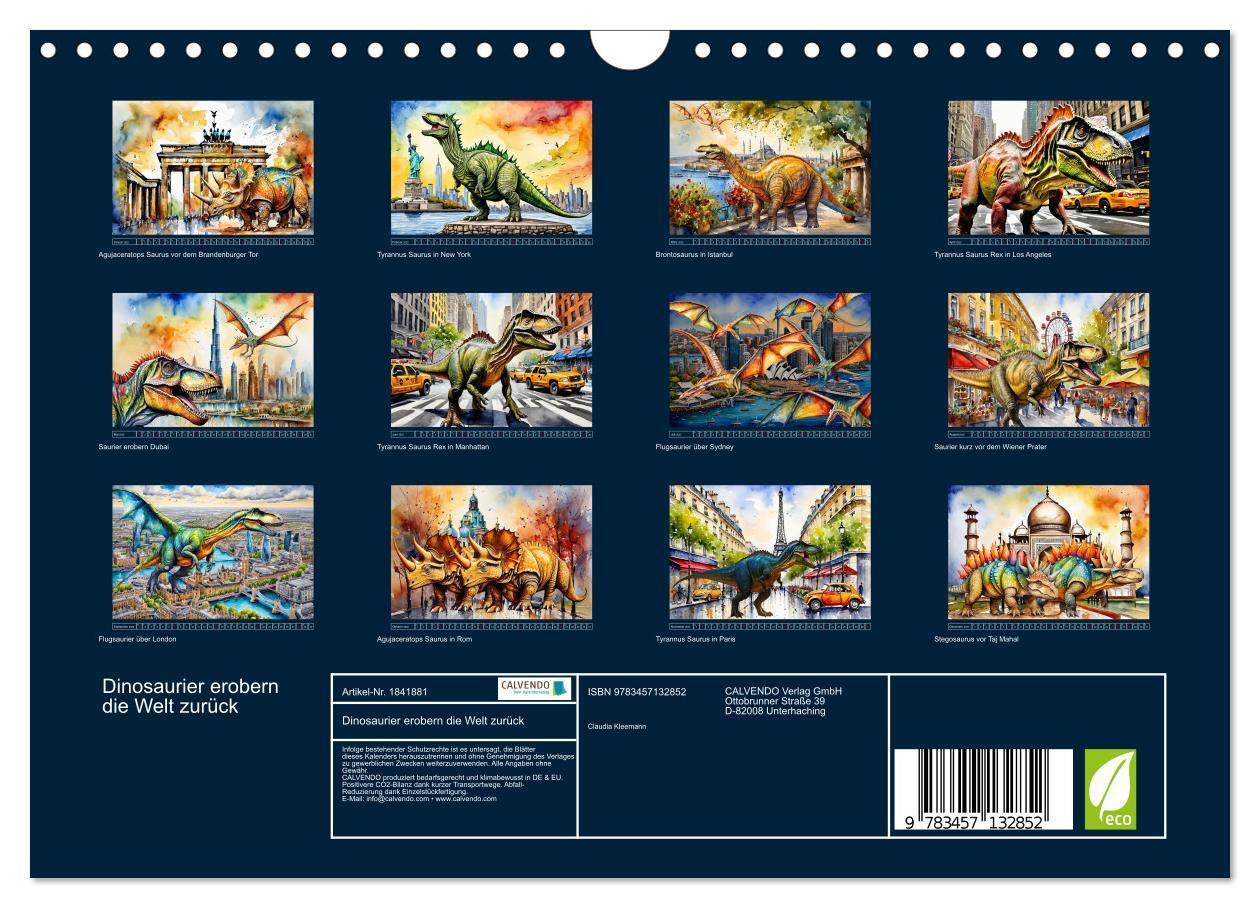 Bild: 9783457132852 | Dinosaurier erobern die Welt zurück (Wandkalender 2025 DIN A4...