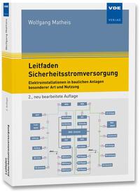 Cover: 9783800758296 | Leitfaden Sicherheitsstromversorgung | Wolfgang Matheis | Taschenbuch