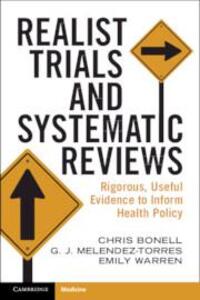 Cover: 9781009456609 | Realist Trials and Systematic Reviews | Chris Bonell (u. a.) | Buch