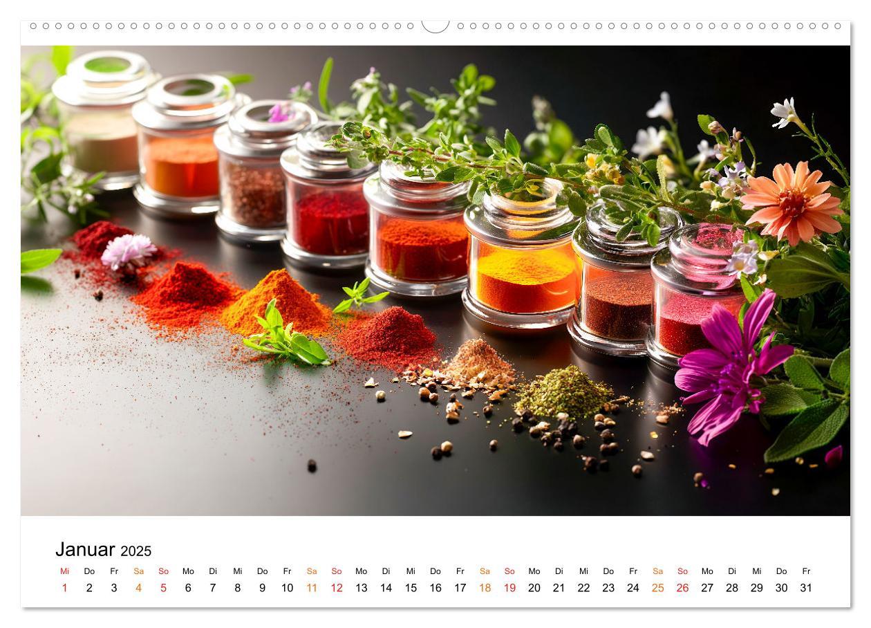 Bild: 9783457235645 | Küchenkalender Glaswerk (hochwertiger Premium Wandkalender 2025 DIN...