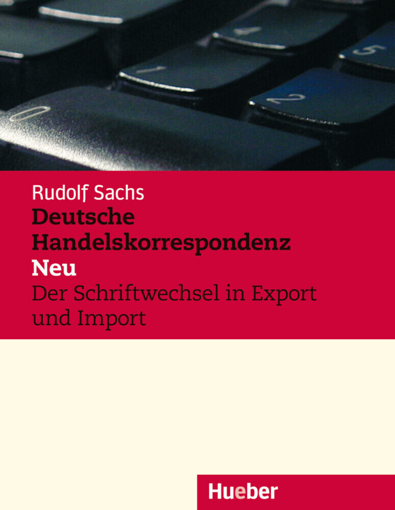 Cover: 9783190016624 | Deutsche Handelskorrespondenz Neu | Rudolf Sachs | Taschenbuch | 2008