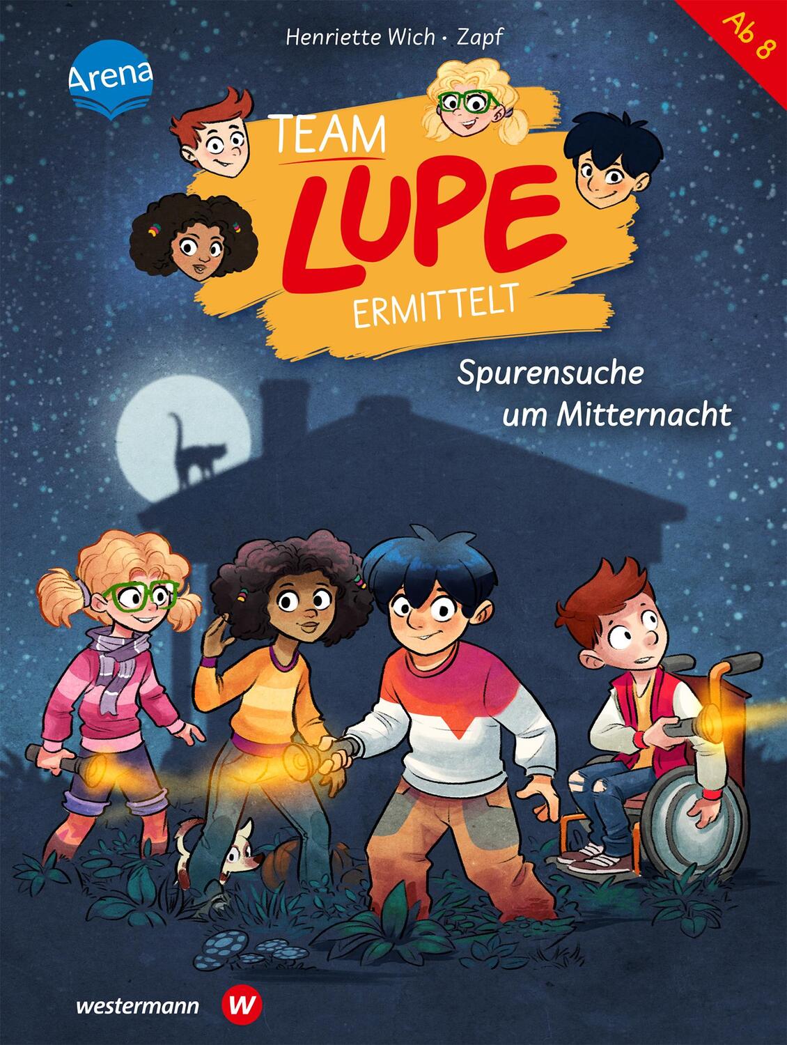 Cover: 9783401716787 | TEAM LUPE ermittelt (2). Spurensuche um Mitternacht | Henriette Wich