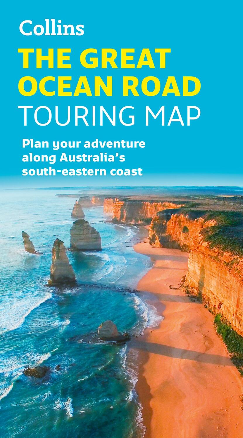 Cover: 9780008609191 | Collins The Great Ocean Road Touring Map | Collins Maps | (Land-)Karte