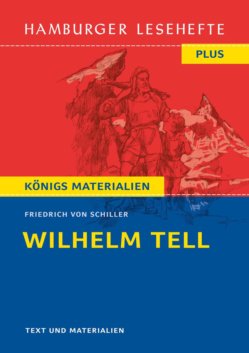 Cover: 9783804425866 | Wilhelm Tell. Hamburger Leseheft plus Königs Materialien | Schiller