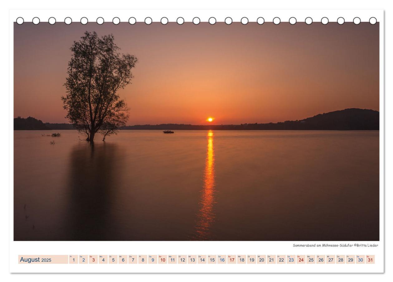 Bild: 9783435071661 | Möhnesee - das westfälische Meer (Tischkalender 2025 DIN A5 quer),...