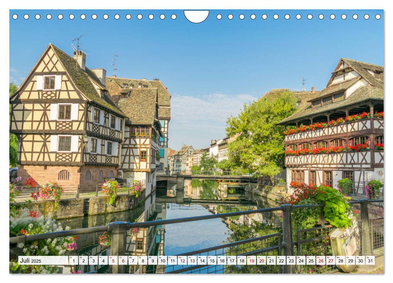 Bild: 9783435295913 | Romantisches Straßburg (Wandkalender 2025 DIN A4 quer), CALVENDO...