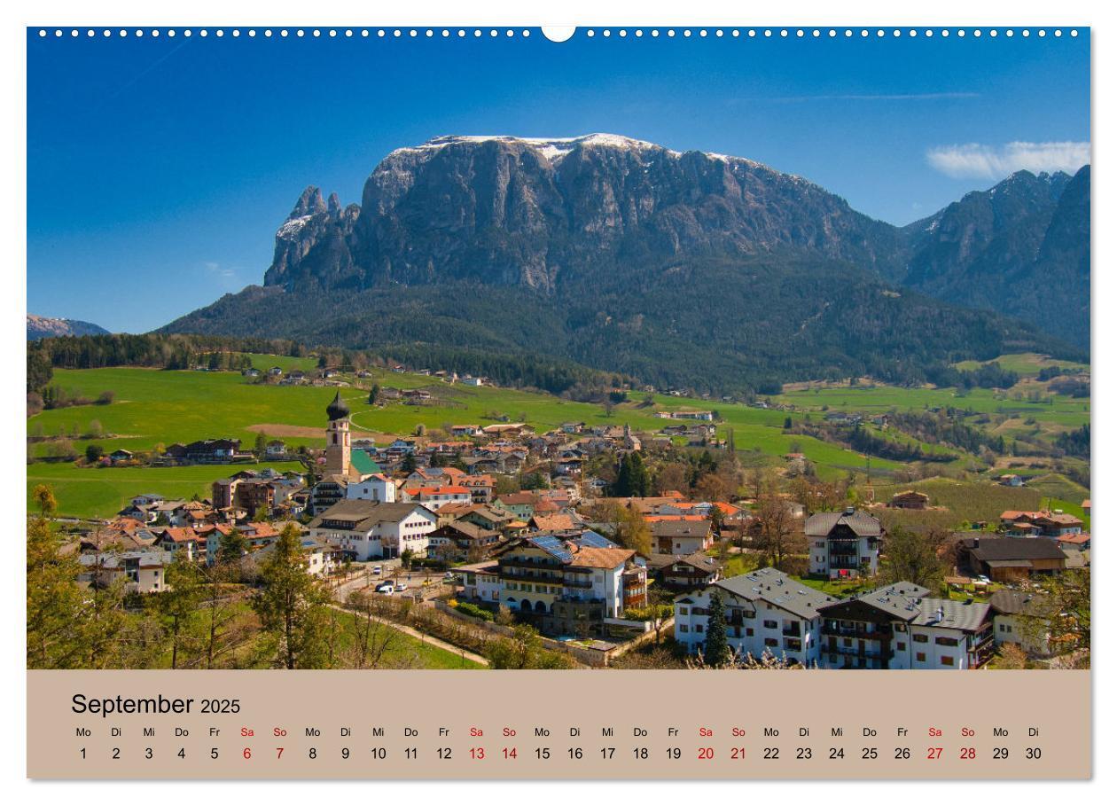 Bild: 9783435019229 | Streifzüge durch Südtirol (Wandkalender 2025 DIN A2 quer), CALVENDO...