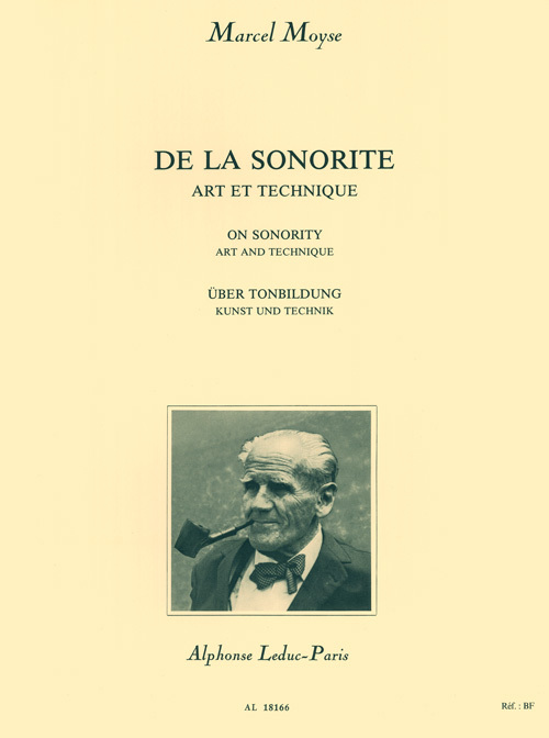Cover: 9790046181665 | De la sonorité (dt/en/fr) art et technique pour la flute traversière