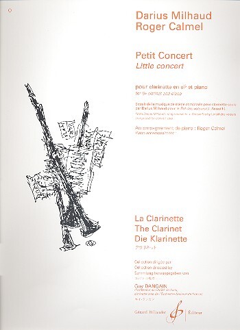 Cover: 9790043038481 | Petit Concert From 'Le Bal Des Voleurs Op.192' | Milhaud/Calmel | Buch