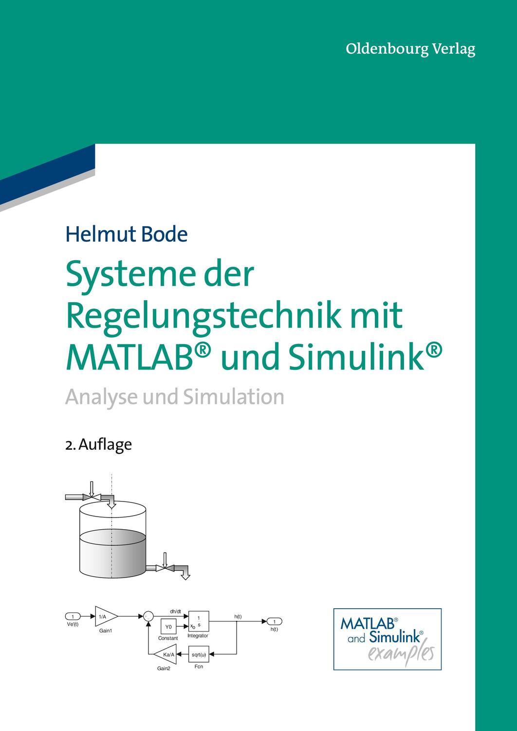 Cover: 9783486732979 | Systeme der Regelungstechnik mit MATLAB und Simulink | Helmut Bode