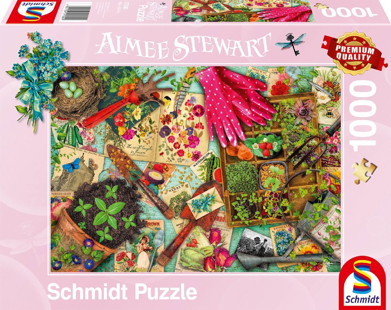 Cover: 4001504575809 | Aufgetischt: Alles für den Garten | Puzzle Aimee Stewart 1.000 Teile