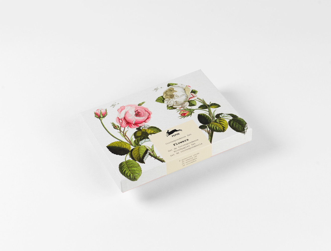 Cover: 9789460094972 | Flowers | Korrespondenz Set / Briefpapier Set / Set de Correspondance