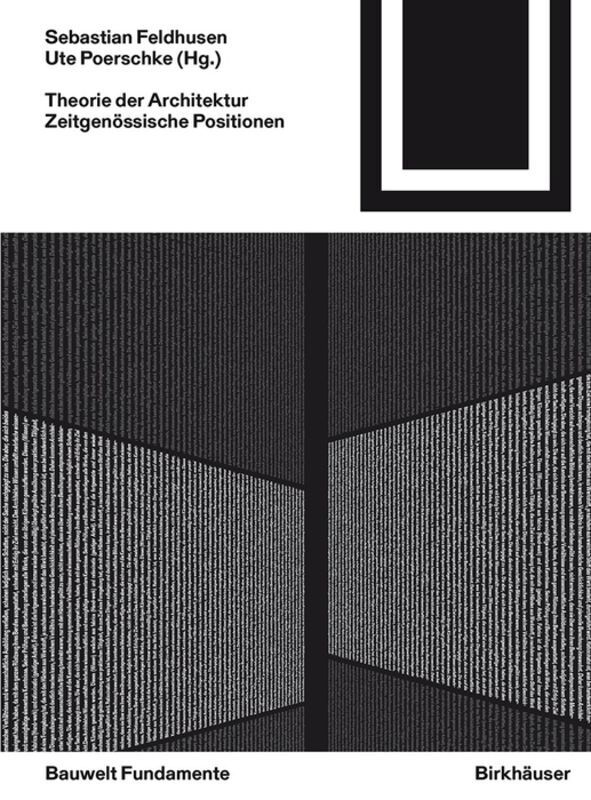 Cover: 9783035614510 | Theorie der Architektur | Zeitgenössische Positionen | Taschenbuch