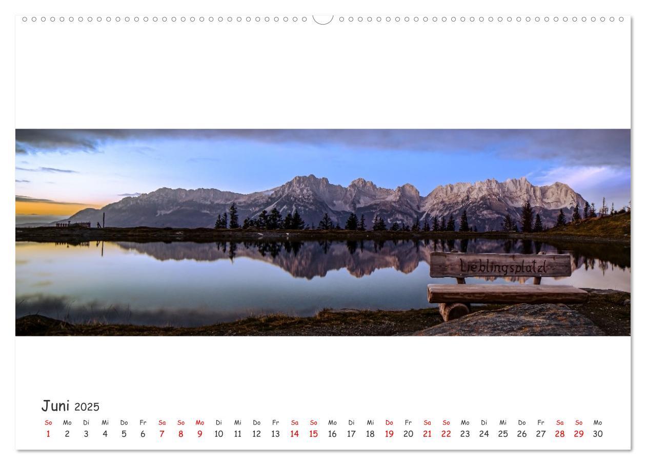 Bild: 9783383988042 | Wilder Kaiser Panorama 2025 (Wandkalender 2025 DIN A2 quer),...