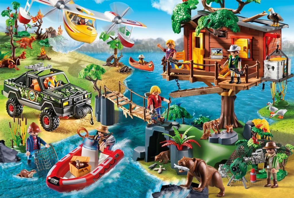 Bild: 4001504561642 | Playmobil Baumhaus. Puzzle 150 Teile (inkl. Playmobil-Figur) | Spiel
