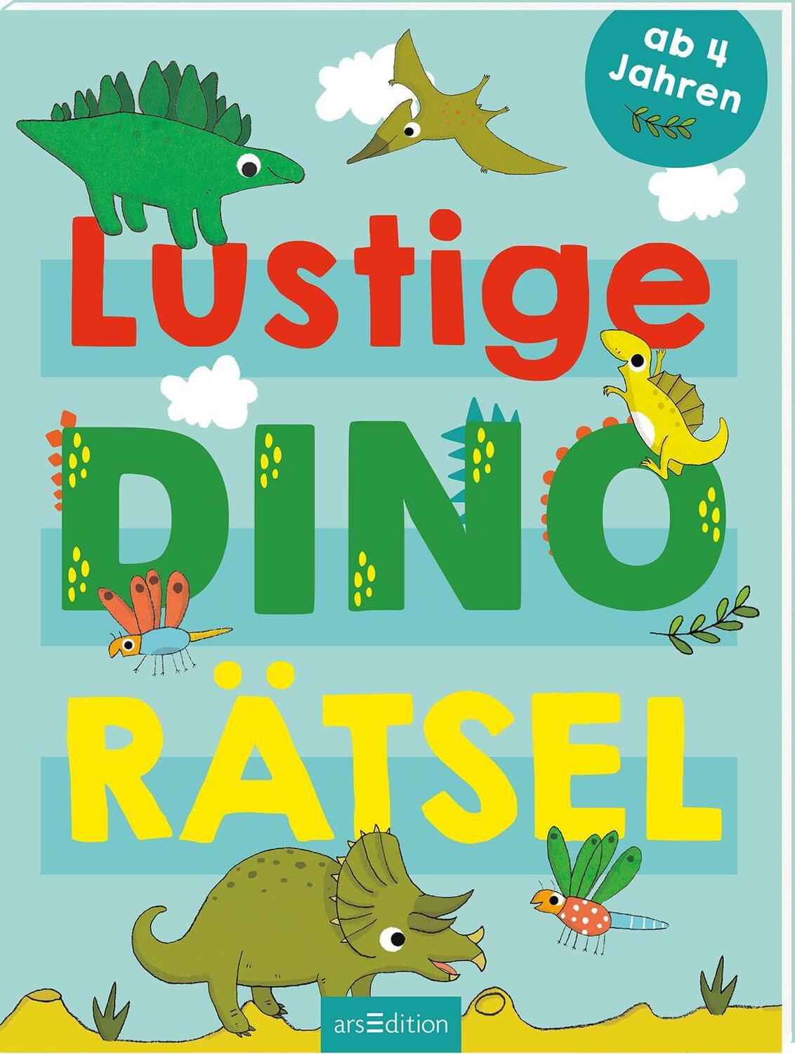 Cover: 9783845843759 | Lustige Dino-Rätsel | Taschenbuch | Softcover | 40 S. | Deutsch | 2022