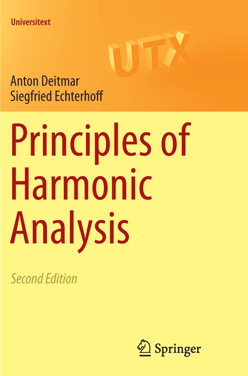Cover: 9783319379043 | Principles of Harmonic Analysis | Siegfried Echterhoff (u. a.) | Buch